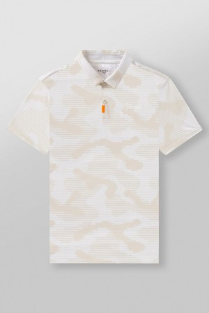 Beige Young LA 4069 - Tee Time Golf Polos NZ | 2017345-QO
