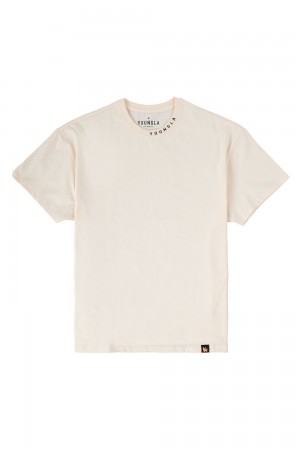 Beige Young LA 429 Trademark Tees NZ | 5742019-RC