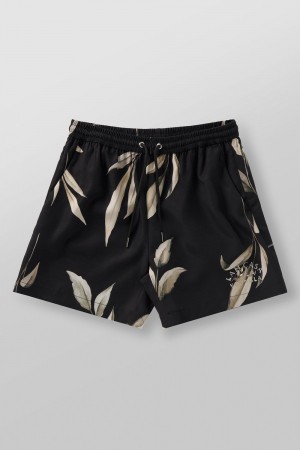 Black Young LA 1038 - Lah Casa Shorts NZ | 6980523-BI