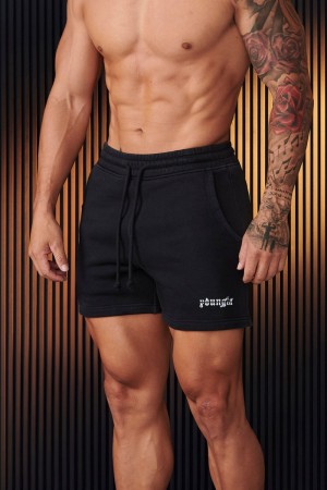 Black Young LA 107 - Chrome Shorts NZ | 3724085-VZ
