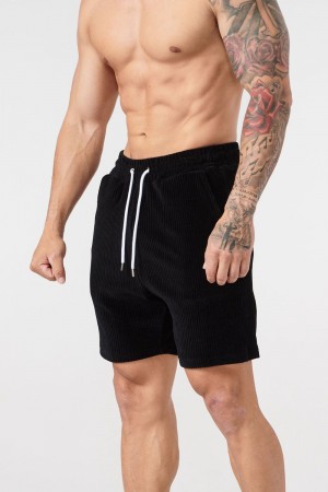 Black Young LA 119 Cord Collection - Shorts NZ | 5201674-MR