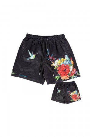 Black Young LA 150 After Party Shorts NZ | 6879105-RW