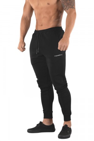 Black Young LA 213 Elite Joggers NZ | 9357620-WF