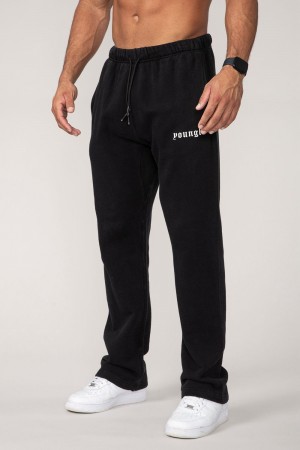 Black Young LA 216 Eternal No Cuff Sweats NZ | 2180497-WB