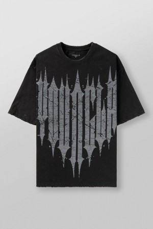 Black Young LA 4156 - Revenge Tees NZ | 4837502-QT