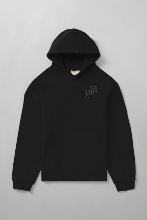Black Young LA 522 - Marshmallow Hoodies NZ | 6784203-ZN