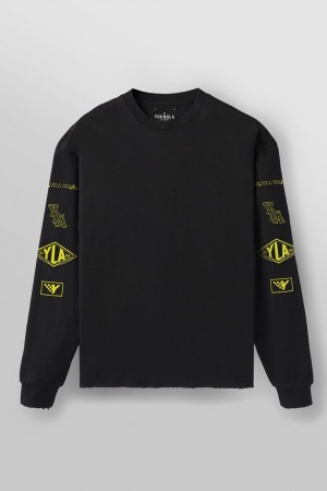 Black Young LA 8037 - Excellence Longsleeves NZ | 1309675-OK