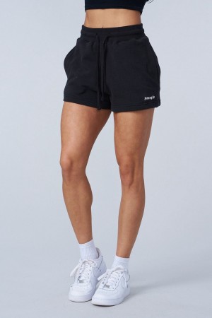 Black Young LA W142 - Love Sets - Terry Shorts NZ | 4175062-PX