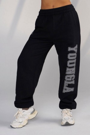 Black Young LA W223 - Campus Joggers NZ | 7301894-LE