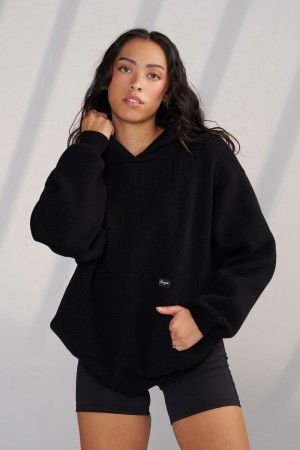 Black Young LA W514 - Bella Sweater Hoodie NZ | 0926417-UD