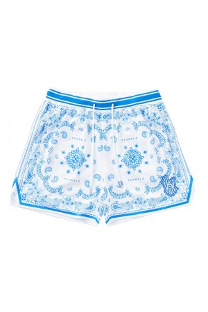 Blue Young LA 132 Infamous Bandana Shorts NZ | 1354897-FQ