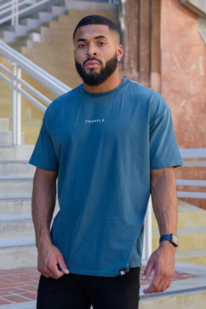 Blue Young LA 401 Essential Jacked Tees NZ | 7832695-RJ