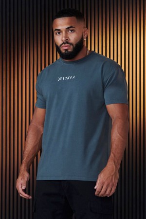 Blue Young LA 470 - Abstract Tees NZ | 7261409-EJ
