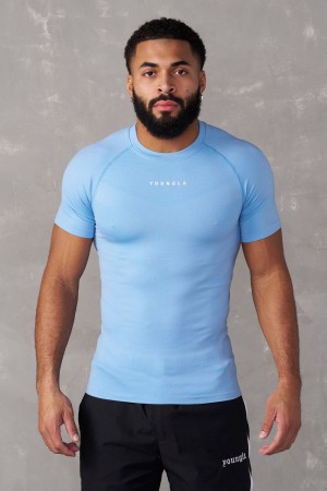 Blue Young LA 475 Supervillain Compression Tees NZ | 5279630-YG