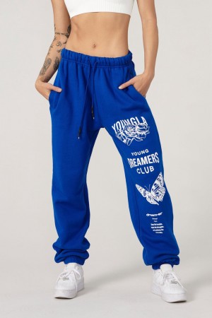 Blue Young LA W211 Dreamers Joggers NZ | 6584392-TX