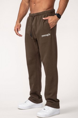 Brown Young LA 216 Eternal No Cuff Sweats NZ | 9360521-FQ