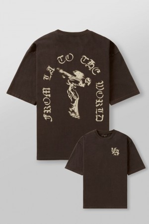 Brown Young LA 4096 - Worldwide Excellence Tees NZ | 5143207-VJ