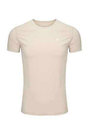 Cream Young LA 423 Zephyr Compression Short Sleeve NZ | 6471320-ZR