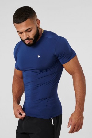 Dark Blue Young LA 476 - Stealth Compression Tees NZ | 9435082-RV