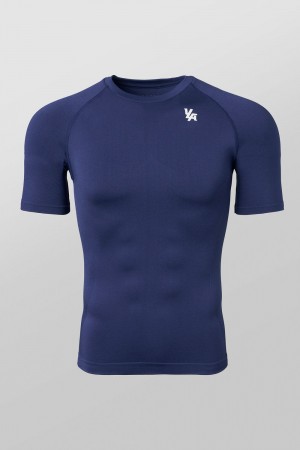 Dark Blue Young LA 477 - Combat Compression Tees NZ | 0651397-VS