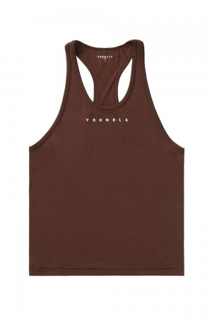 Dark Brown Young LA 336 Flex Fit Stringers NZ | 9875023-KY