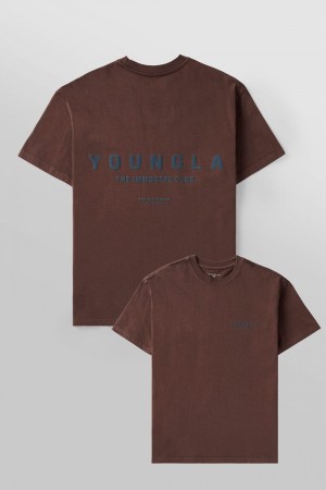 Dark Brown Young LA 473 - Immortal Club Tees NZ | 3946207-EA