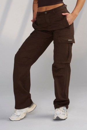 Dark Brown Young LA W206 - Metro Cargos NZ | 9301648-UR