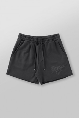 Dark Grey Young LA 1063 - Effortless Sets - Shorts NZ | 0734195-GX