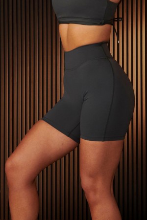 Dark Grey Young LA W122 - Urban Biker Shorts NZ | 2419075-CI