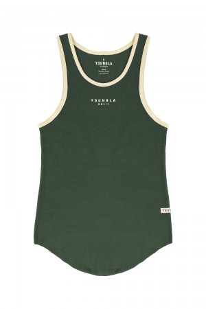 Green Young LA 313 Rocket Rib Tanks NZ | 7956832-MC