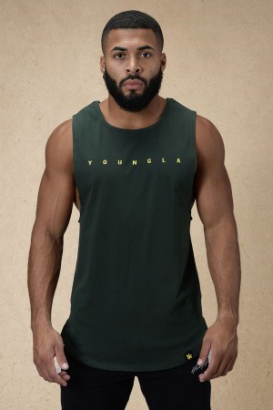 Green Young LA 332 Infinity Muscle Tanks NZ | 4819253-AH