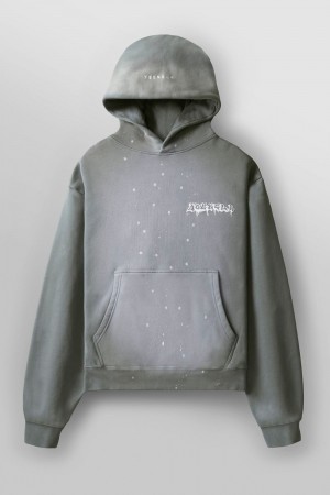 Grey Young LA 5081 - Graffiti Hoodies NZ | 2746159-AI