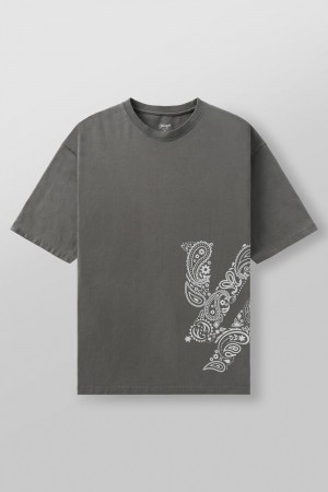 Grey Young LA W448 Bandana Tee NZ | 1758049-NV