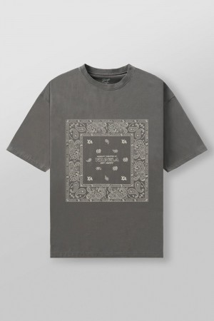 Grey Young LA W448 Bandana Tee NZ | 2164739-KZ
