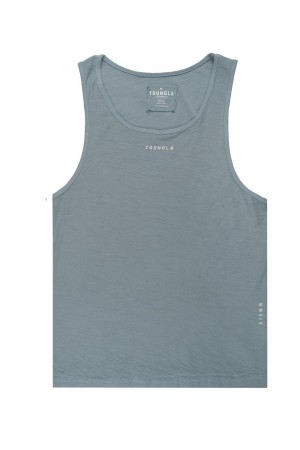 Light Blue Young LA 325 Marine Slub Tanks NZ | 7290356-ZF