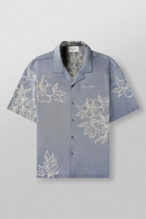 Light Blue Young LA 4006 - Miami Sunset Shirts NZ | 8512047-CI