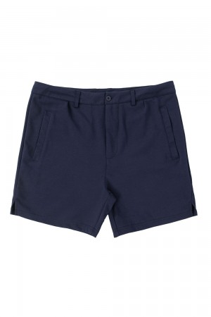 Navy Young LA 145 Casual Chino Shorts NZ | 2189305-SX