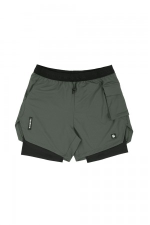 Olive Young LA 121 Performance Line Compression Shorts NZ | 7390618-XK