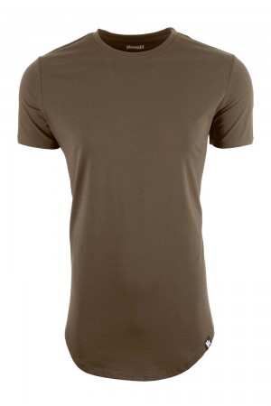 Olive Young LA 402 Perfect Tee - Scallop Bottom NZ | 1026579-GT