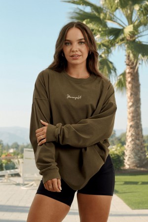 Olive Young LA W416 Retro Long Sleeve Fall 23 NZ | 4751608-XL