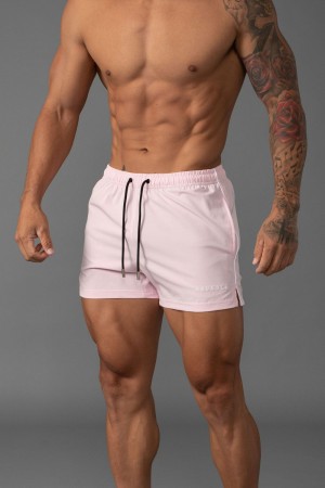 Pink Young LA 143 Short Short Swim Shorts NZ | 6381470-NT