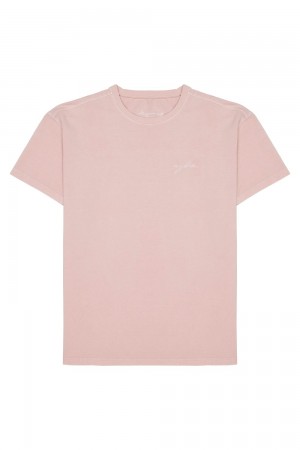 Pink Young LA 466 Tailored Tees NZ | 0465739-NY
