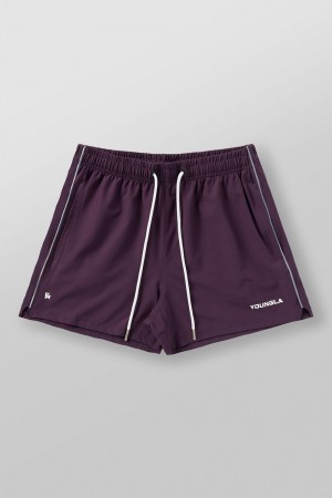 Purple Young LA 1021 - Leg Day Shorts NZ | 2096784-RH