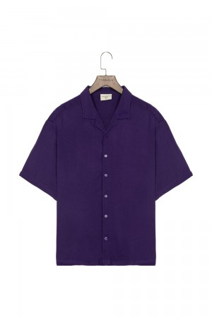 Purple Young LA 444 - Tulum Shirts NZ | 6734521-AE