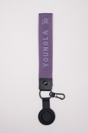 Purple Young LA 933 Youngla Keychains NZ | 3198042-ZX