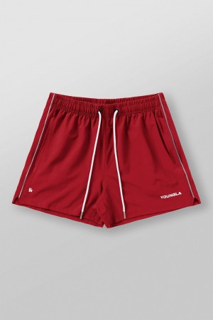 Red Young LA 1021 - Leg Day Shorts NZ | 7128054-FM