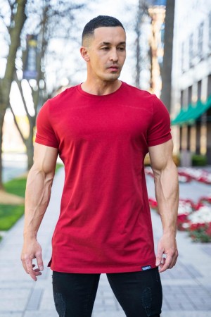 Red Young LA 411 Perfect Tee - Straight Bottom NZ | 3816059-VP