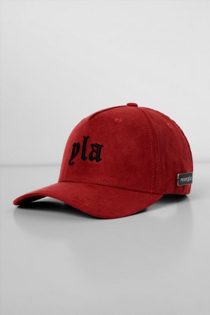 Red Young LA 915 - Yla Suede Hats NZ | 6807192-LH