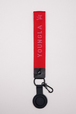 Red Young LA 933 Youngla Keychains NZ | 8931264-JQ