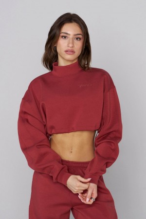 Red Young LA W540 Scuba Crop NZ | 4837509-RZ
